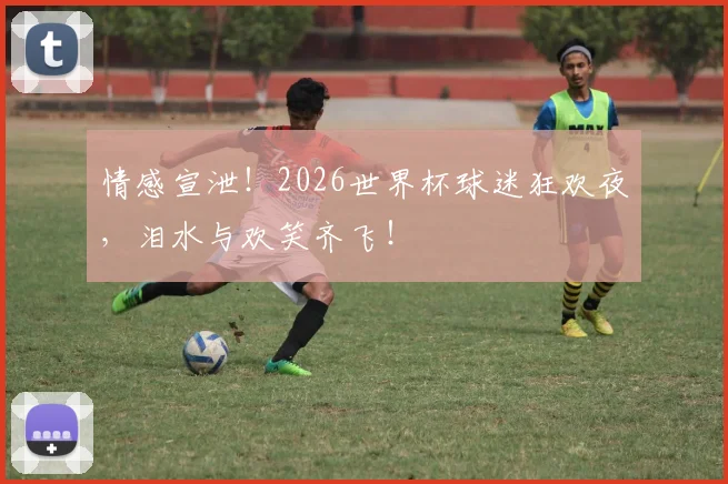 情感宣泄!2026世界杯球迷狂欢夜,泪水与欢笑齐飞!