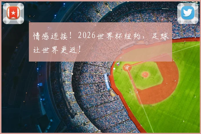 情感连接!2026世界杯纽约,足球让世界更近!