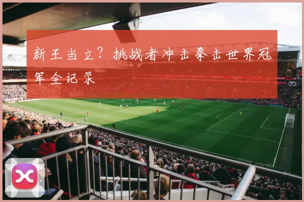 新王当立？挑战者冲击拳击世界冠军全记录