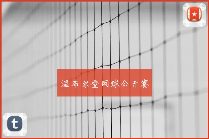 温布尔登网球公开赛