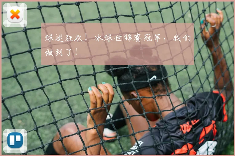 球迷狂欢！冰球世锦赛冠军，我们做到了！