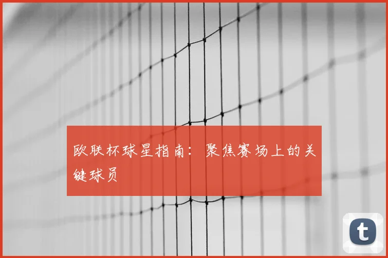 欧联杯球星指南：聚焦赛场上的关键球员